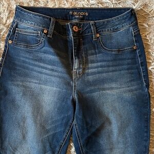 Maurices Dark Wash Skinny Jeans